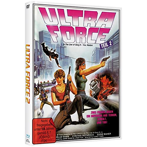 ULTRA FORCE 2 - In the Line of Duty II - Yes, Madam - Cover C - Limited Mediabook - Blu-ray & DVD von 375 Media