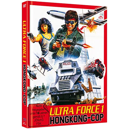 ULTRA FORCE - Hongkong Cop - Im Namen der Rache - Cover A - aka Royal Warriors - Limited Mediabook [Blu-ray & DVD] von 375 Media
