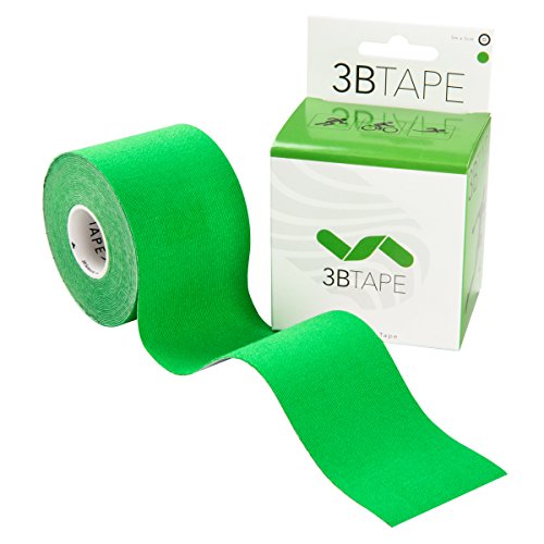 3B Scientific Kinesiologie Tape - [5 m x 5 cm] - Tape/Übungsband für die Unterstützung von Muskeln und Gelenken, Verbesserung von Regeneration, Sport Tape - Grün von 3B Scientific