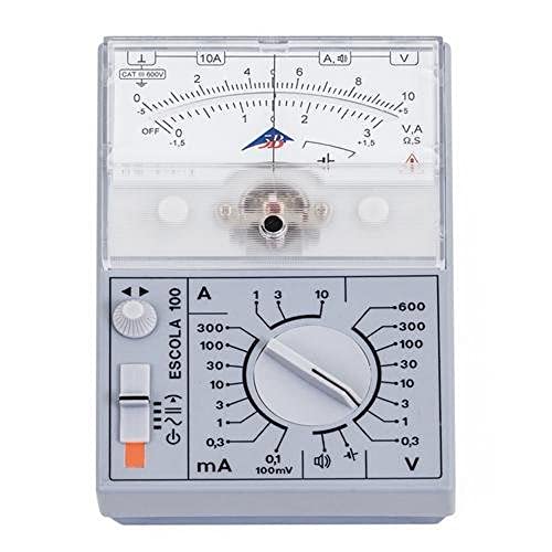 3B Scientific Physik Lehrmittel - Analog-Multimeter ESCOLA 100 - didaktisches Messgerät für Schulversuche, Ausbildung und Hochschulpraktika von 3B Scientific