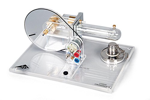 3B Scientific Stirling-Motor G - transparent, für quantitative Untersuchungen von thermodynamischen Kreisprozessen von 3B Scientific
