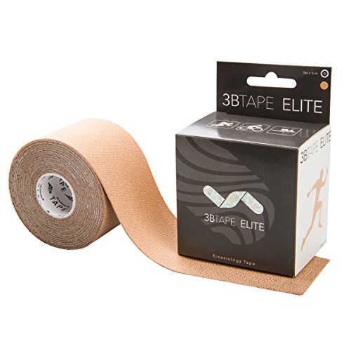3B Scientific Tape ELITE - [5 m x 5 cm] - Tape/Übungsband für die Unterstützung von Muskeln und Gelenken, Verbesserung von Regeneration, Sport Tape - Beige von 3B Scientific