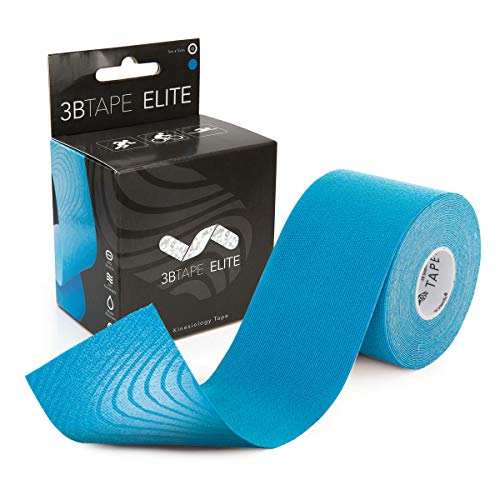 3B Scientific Tape ELITE - [5 m x 5 cm] - Tape/Übungsband für die Unterstützung von Muskeln und Gelenken, Verbesserung von Regeneration, Sport Tape - Blau von 3B Scientific