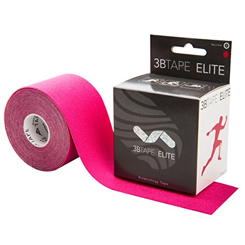 3B Scientific Tape ELITE - [5 m x 5 cm] - Tape/Übungsband für die Unterstützung von Muskeln und Gelenken, Verbesserung von Regeneration, Sport Tape - Pink von 3B Scientific