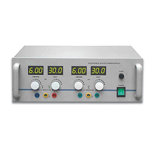 3B Scientific U33035-230 AC/DC Netzgerät, 0-30 V, 0-6 A, 230 V, 50/60 Hz von 3B Scientific