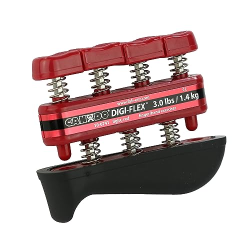 CanDo Handtrainer, Fingertrainer Digi-Flex®, rot (leicht), 10-0741 von Cando