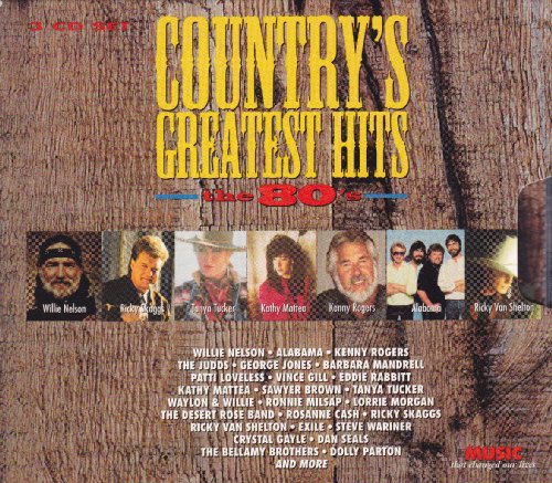 CD - Countrys Greatest Hits The 80's (1 CD) von 3CD