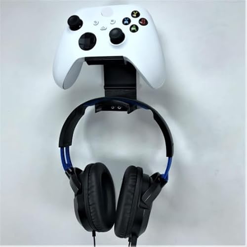 3D Cabin Product Compatible with Xbox Controller Wall Mount & Headphone Holder Hanger Bracket (2 PACK) For Xbox Series X/Series S/One/One S/One X Remote [video game] von 3D Cabin