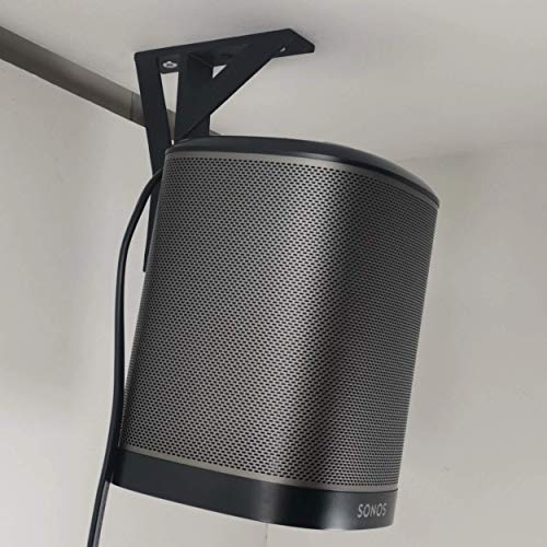 Halterung für Sonos Play 1 / Unterschrank / Küche (schwarz) von 3D Cabin