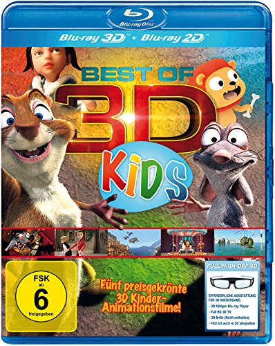 Best of 3D für Kids - Der große 3D Kinderspaß [3D Blu-ray] von 3D Content Hub