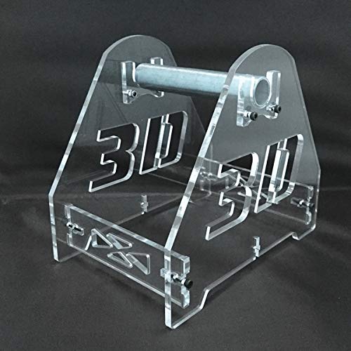 3D-Drucker-Filament.de Filament-Spulen-Ständer Acryl Transparent 3D von 3D-Drucker-Filament.de