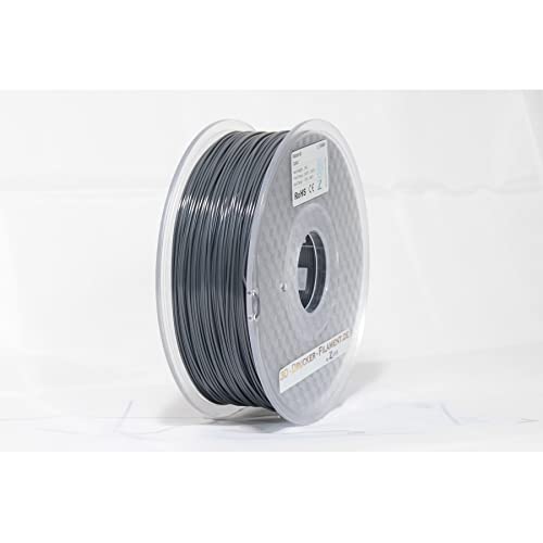 Z3D® Drucker Filament PLA 2,85mm 1kg GRAU-DUNKEL von 3D-Drucker-Filament.de