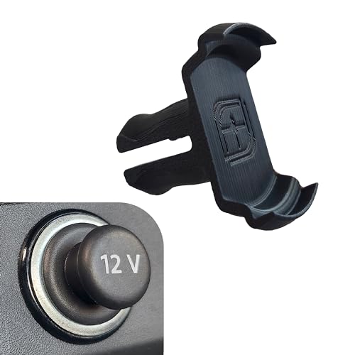 Zigarettenanzünder Halterung für OOONO CO-Driver NO1 KFZ 12V Steckdose Armaturenbrett Mittelkonsole Blitzerwarner Auto Zubehör von 3D M