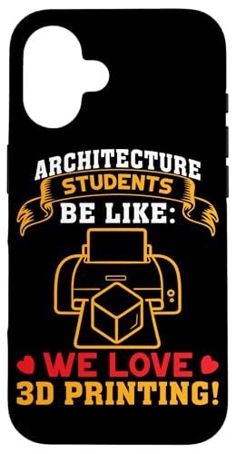 3D-Druckdesign für Architekturstudenten Hülle für iPhone 16 von 3D Printing Designs For 3D Printers And Machinist