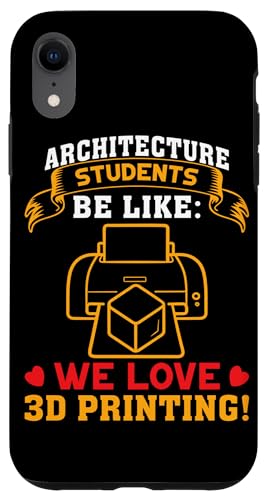 3D-Druckdesign für Architekturstudenten Hülle für iPhone XR von 3D Printing Designs For 3D Printers And Machinist