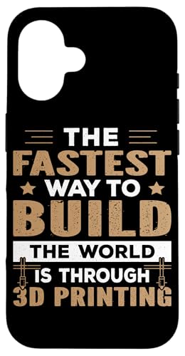3D-Druckdesign für Maschinisten und 3D-Druck-Fans Hülle für iPhone 16 von 3D Printing Designs For 3D Printers And Machinist