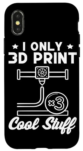 Cool Stuff 3D-Druck-Design für 3D-Druck-Besitzer Hülle für iPhone X/XS Cool Stuff 3D-Druck-Design für 3D-Druck-Besitzer Hülle für iPhone X/XS von 3D Printing Designs For 3D Printers And Machinist