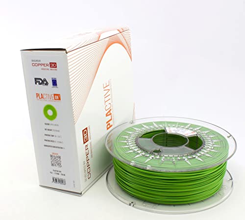 PLACTIVE AN1 nanocomposite - PLA | 1.75MM | 750 GR | APPLE GREEN - PLACTIVE von 3D Printlife