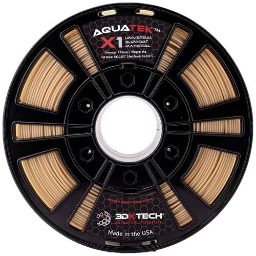 3D Xtech USM1030500N AQUATEK X1 ADVANCED USM Filament wasserlöslich 2.85mm 500g Natur-Beige 1St. von 3D Xtech