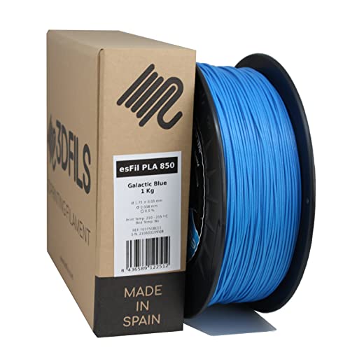 3DFILS Glitzerndes Filament für 3D-Druck PLA MAX: 1,75 mm, 1 kg, Galactic Blue 3DFILS Glitzerndes Filament für 3D-Druck PLA MAX: 1,75 mm, 1 kg, Galactic Blue von 3DFILS