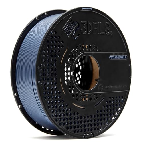 3DFILS Neat Winding esFill PLA MAX: 1,75 mm, 1 kg, Seidenschwarz von 3DFILS
