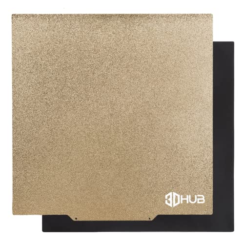 3DHUB Glattes und strukturiertes doppelseitiges PEI-Federstahlbett für Raise3D PRO2 / PRO 2 Plus 3D-Drucker, 332 mm x 340 mm 3DHUB Glattes und strukturiertes doppelseitiges PEI-Federstahlbett für Raise3D PRO2 / PRO 2 Plus 3D-Drucker, 332 mm x 340 mm von 3DHUB