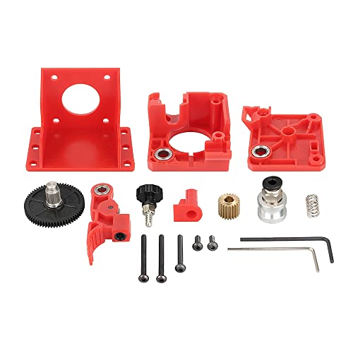 3DPLady | Titan Extruder in rot - bestes Upgrade für Bowden Extruder wie Ender3,CR10 Serie,I3 Mega,I3 Mega S,I3 Mega X,Chiron mit V5, V6 von 3DPLady