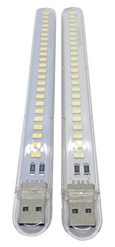 3PLady | 2x LED Licht gross kalt und warm (für USB Port) kompatibel für Bambu Lab P1P /P1S 3D Drucker (für offenen Bauraum) von 3DPLady