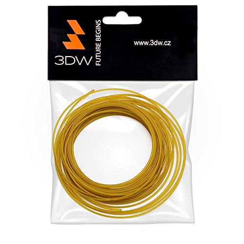 3DW Filament für 3D-Druck - ABS, Gold, 1.75 mm, 10M von 3DW