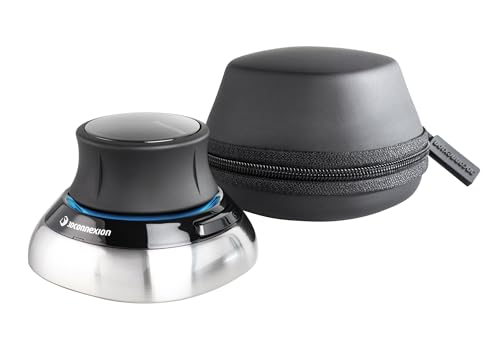 3Dconnexion SpaceMouse Wireless (Bluetooth Edition, 3D-Maus, kabellos, schwarz) von 3Dconnexion