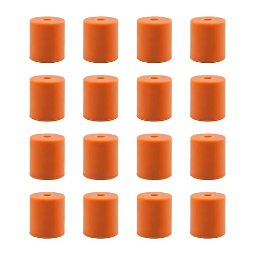 3DMAN Heatbed Silicone Leveling Column, Solid Bed Mounts 18mm(0.71inch) Stable Hotbed Tool Heat-Resistant Silicone Buffer for 3D Printers (16 PCS) von 3Dman