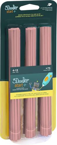 3Doodler 3DS-ECO18-BPINK-75 Start Filament PLA Pink 75St. von 3Doodler