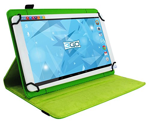 3GO CSGT23 Schutzhülle für Tablet, 17,8 cm (7 Zoll), universal, Grün von 3GO