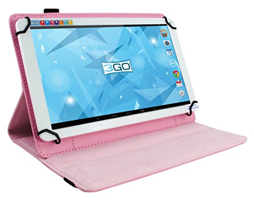 3go - Tablet-Schutzhülle 17,8 cm (7 Zoll), Universal, Rosa von 3GO