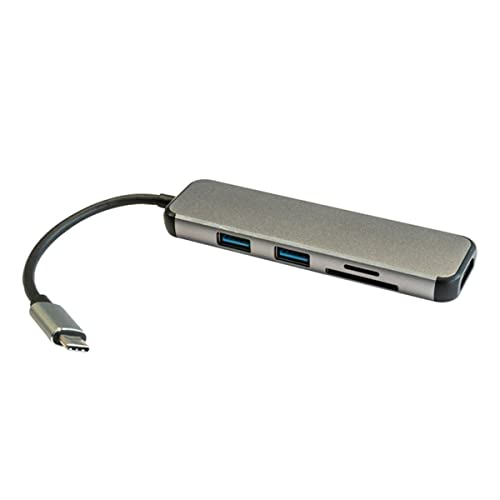 HUB 3 GB USB 3.0 Type-C 2P USB-A + CR + HDMI von 3GO