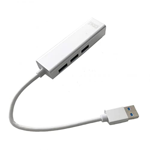 USB 3.0 HUB mit ETHERNET 10/100 3 GB HUB37PETH 3 x USB 3.0 RJ45 Kabel 142 mm Plug and Play kompatibel Windows/Linux/Mac USB 3.0 HUB mit ETHERNET 10/100 3 GB HUB37PETH 3 x USB 3.0 RJ45 Kabel 142 mm Plug and Play kompatibel Windows/Linux/Mac von 3Go