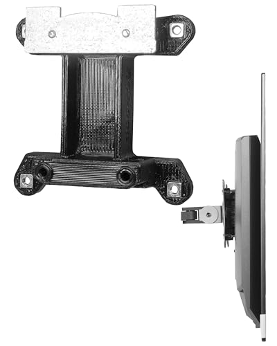 3IDEE VESA Adapter kompatibel mit ASUS ROG Monitor (Strix XG27AQDMG, Strix XG27UCG, Strix XG27AQ, Swift PG27AQDM) - Monitor Halterung Adapter 75x75 mm - für Monitore ohne VESA Anschluss von 3IDEE