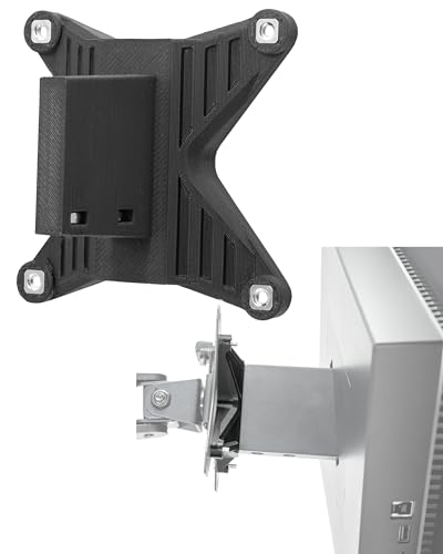 3IDEE VESA Adapter kompatibel mit HP Omen 27c Monitor - Monitor Halterung Adapter 75x75 mm - für Monitore ohne VESA Anschluss von 3idee