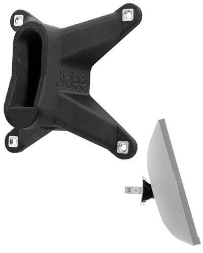 3IDEE VESA Adapter kompatibel mit HP Omen Monitor - Monitor Halterung Adapter 75x75 mm - für Monitore ohne VESA Anschluss (Omen 34c) von 3idee