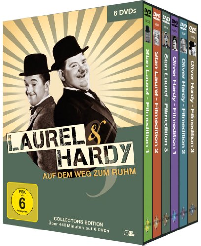 Laurel & Hardy - Auf dem Weg zum Ruhm (6 DVD Box) von 3L Vertriebs GmbH & Co. KG
