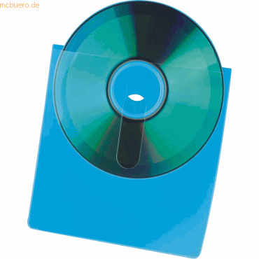 3L CD-Taschen 127x127mm transparent mit Fingerschlitz VE=10 Stück von 3L