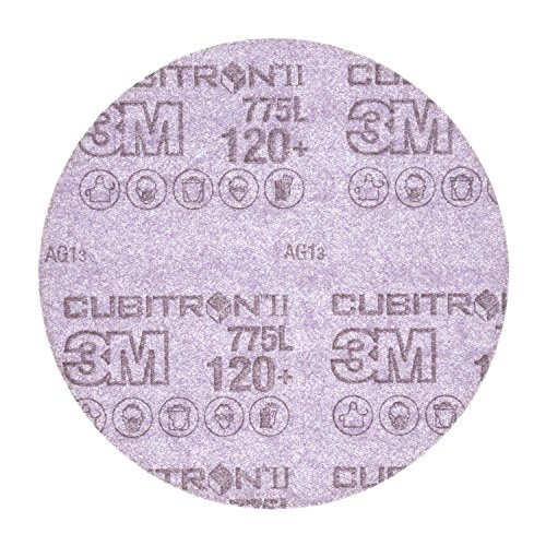 3M 86821 Cubitron II Hookit Filmscheibe 775L, 120+, ungelocht, 150 mm (50-er Pack) von 3M Cubitron II
