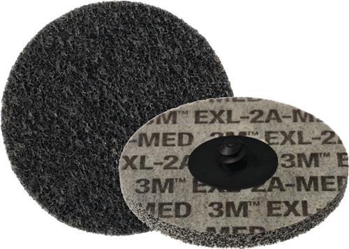 15 Stk. 3m Vlieskompaktscheibe Scotch Brite™ XL-DR D.50,8mm medium grau von 3M Deutschland