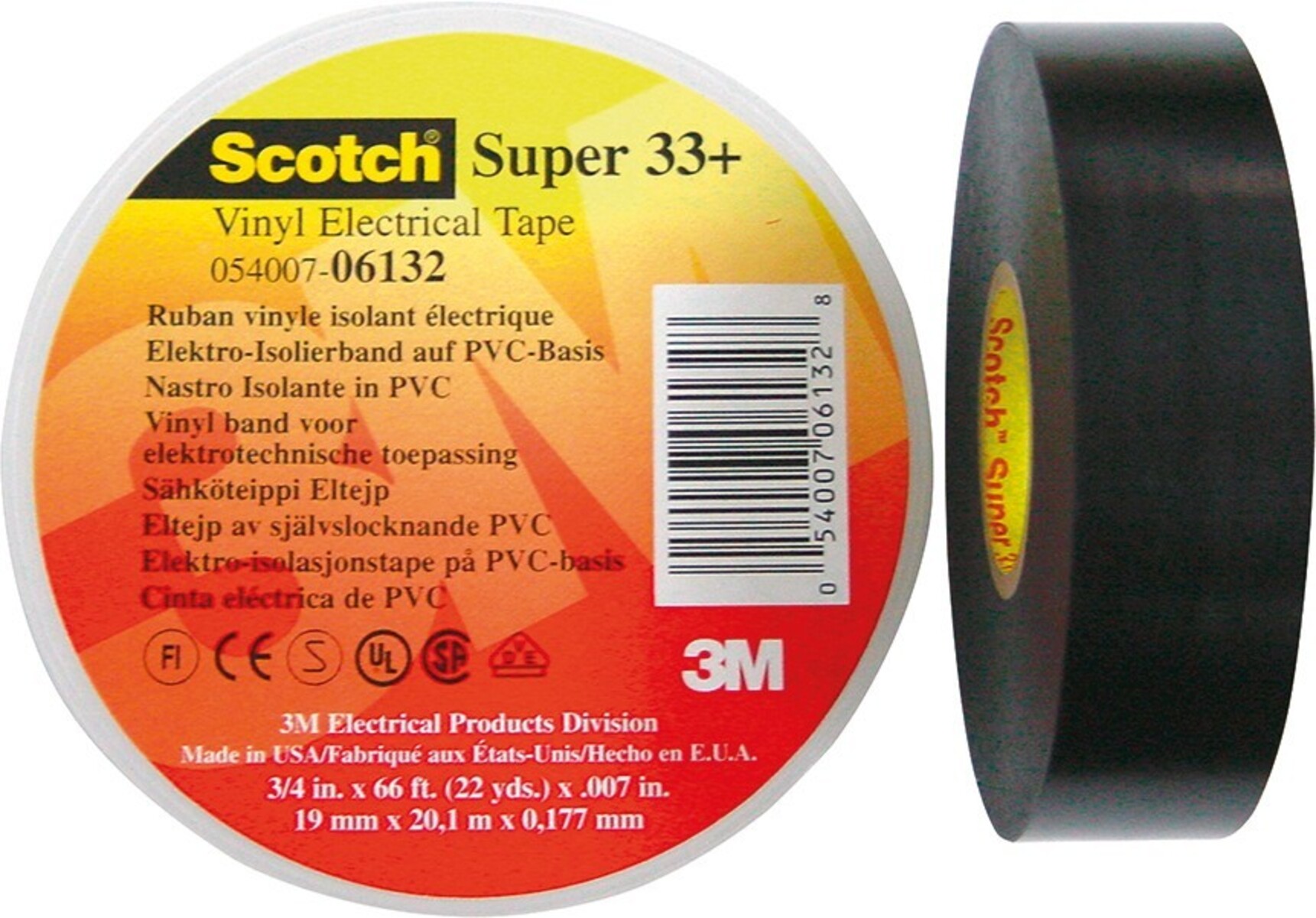 3M Deutschland PVC Elektro-Isolierband ScotchSuper33+ 19x33 7000057831 3M Deutschland PVC Elektro-Isolierband ScotchSuper33+ 19x33 7000057831 von 3M Deutschland