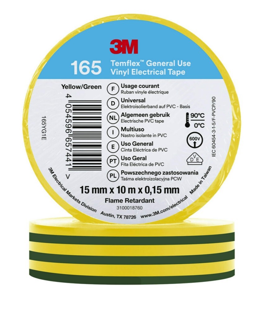 3M Deutschland PVC Elektro-Isolierband Temflex165 gngb15X10 7100222491 3M Deutschland PVC Elektro-Isolierband Temflex165 gngb15X10 7100222491 von 3M Deutschland