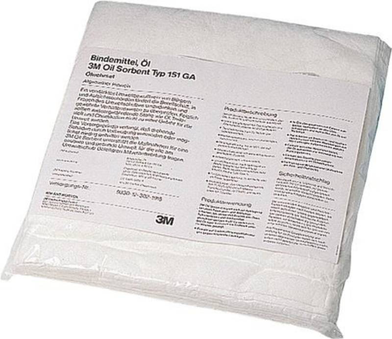 3m Ölbindevlies T 151GA L.45cm B.45cm 20 Tü.Krt. 3M Deutschland 7000073485 von 3M Deutschland