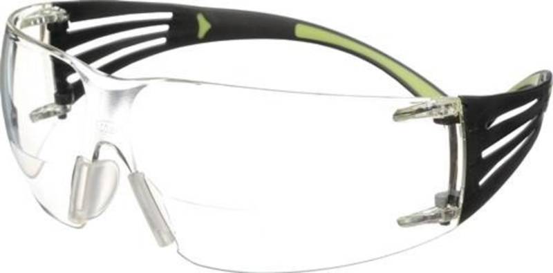 3m Schutzbrille Reader SecureFit™-SF400 EN 166 Bügel schwarz grün,Scheibe von 3M Deutschland