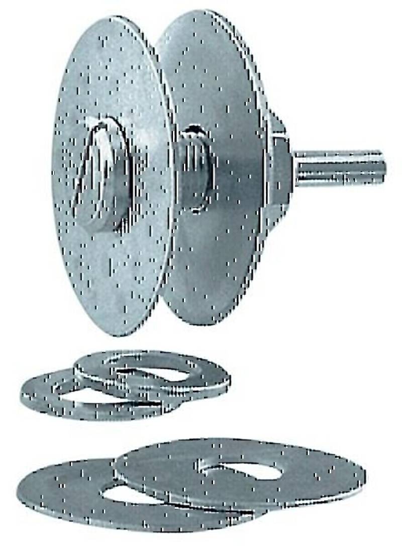 3m Spannschaft MN-AC f.Grobreinigungsscheiben Schaft-D.6mm f.Bohrungs-D.12,7mm von 3M Deutschland