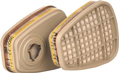 8 Stk. 3m Kombinationsfilter 6057 A1 B1 E1 EN143:2000 f.Ser.6200+6800+7502 8 Stk. 3m Kombinationsfilter 6057 A1 B1 E1 EN143:2000 f.Ser.6200+6800+7502 von 3M Deutschland