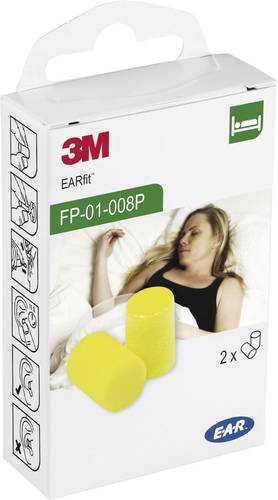 3M EAR FP01008A EARFIT PHARMA-PACKUNG Gehörschutzstöpsel 28 dB einweg 2 Paar von 3M EAR